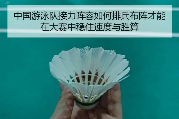 中国游泳队接力阵容如何排兵布阵才能在大赛中稳住速度与胜算（KAIYUN）